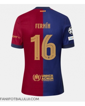 Barcelona Fermin Lopez #16 Tricou Fotbal Replică 2024-25 Barbati Acasa